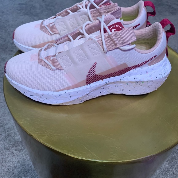 Nike Crater Impact Womens Sneaker Pink Maroon Lightweight size 8 - Picture 6 of 10